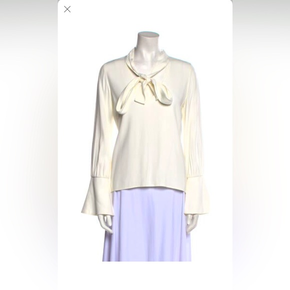 Alexis v-neck long sleeve blouse - xs - Picture 1 of 3